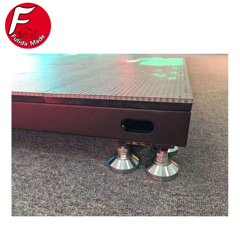 led Indoor Flexible Acrylic Radar Interactive Dance Floor 6.25mm LED Display Screens video floor