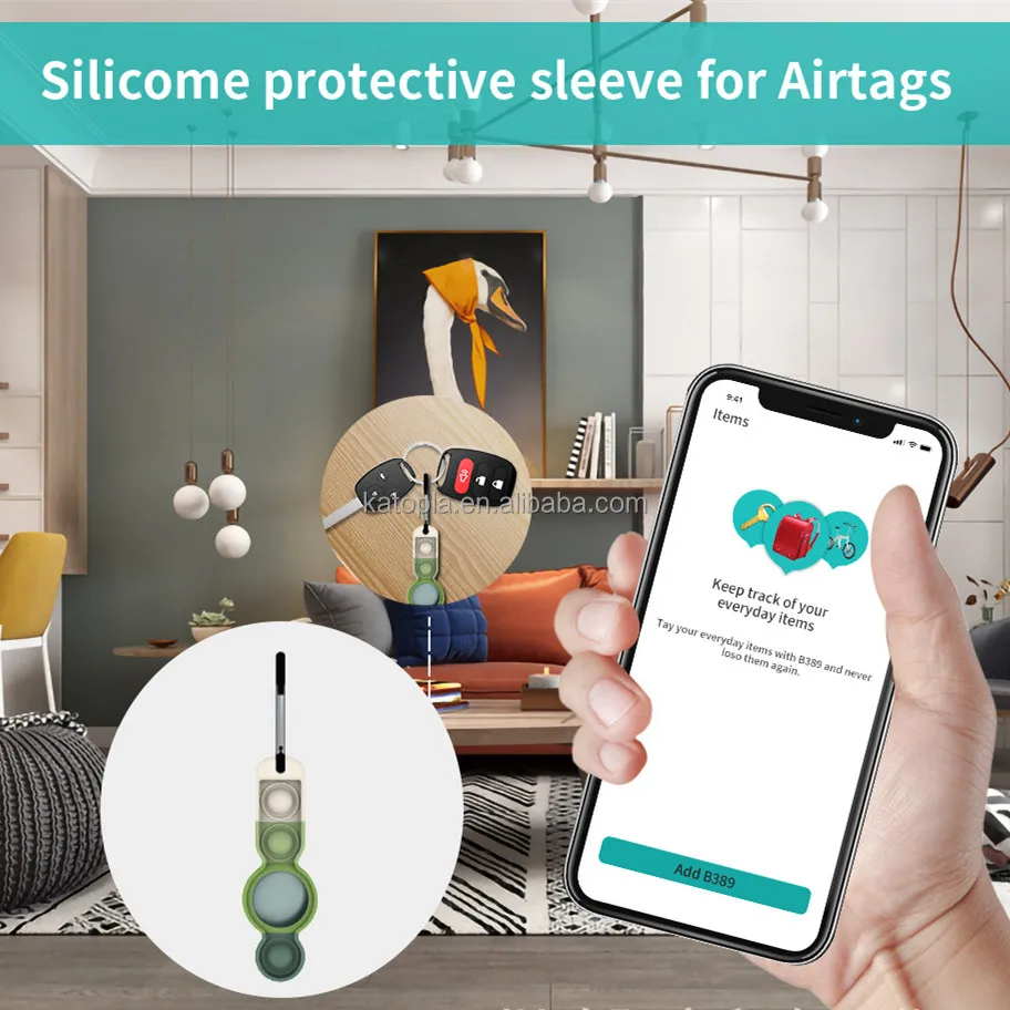 Красочные силиконовые Hotsell airtags