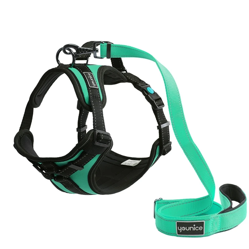 Wholesale High Quality Reflective Oxford Cloth Dog Harness Luxury Adjustable No Pull Soft Padded Dog Vest Harness