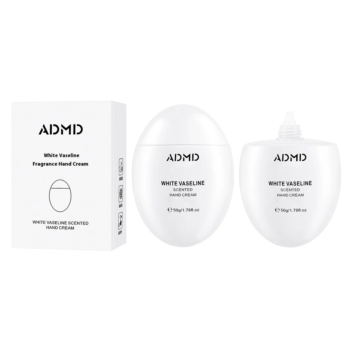 Organic Herbal Hand Cream Set Small Tube Anti-Craing Moisturizing Lotion Whitening Vaseline OEM Gift