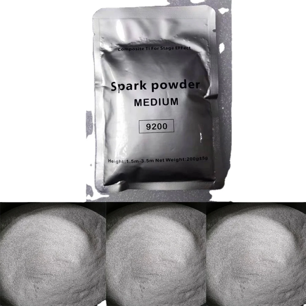 Cold Fireworks Composite Ti Spark Granules Powder Titanium Powder For Fireworks Fountain Machine TI Powder