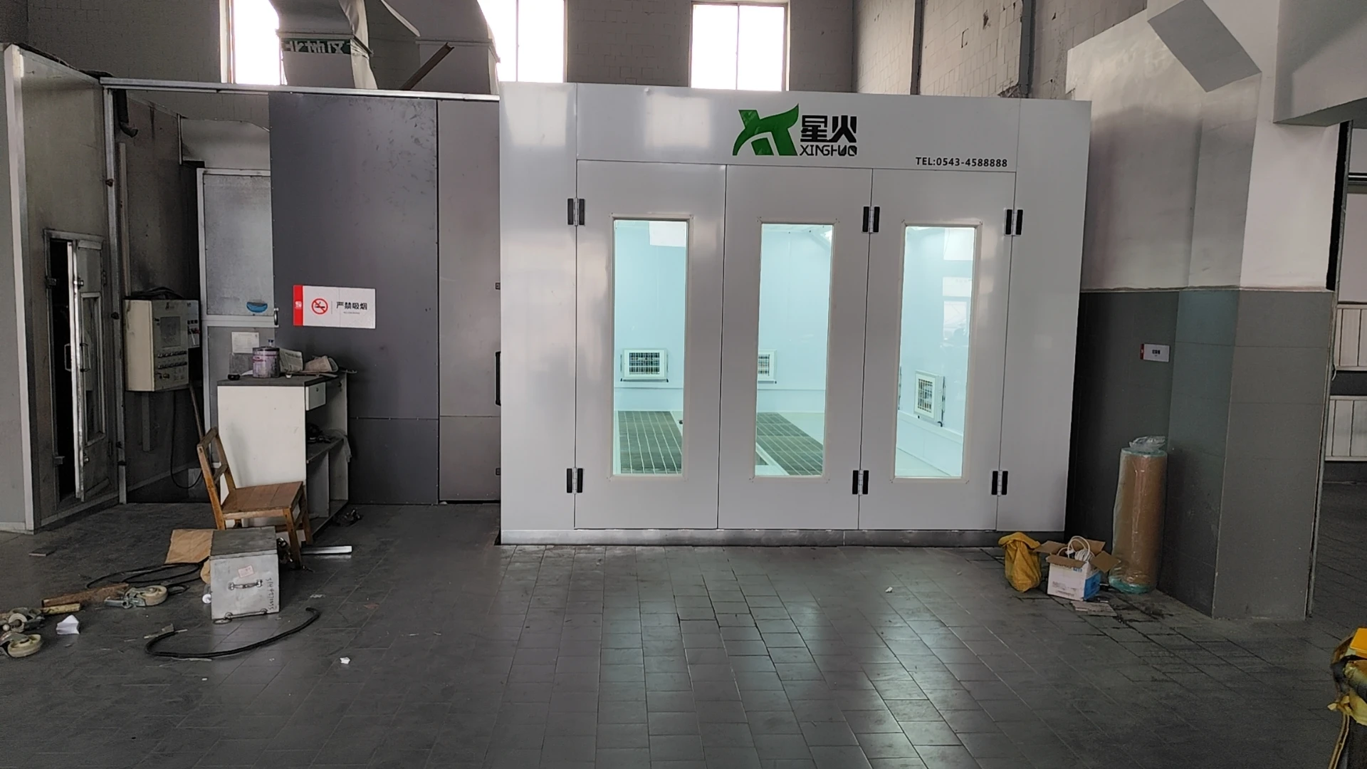Car Body Repair Equipment Automotive Paint Booth Car Painting 0ven Spray Booth Price  X-500