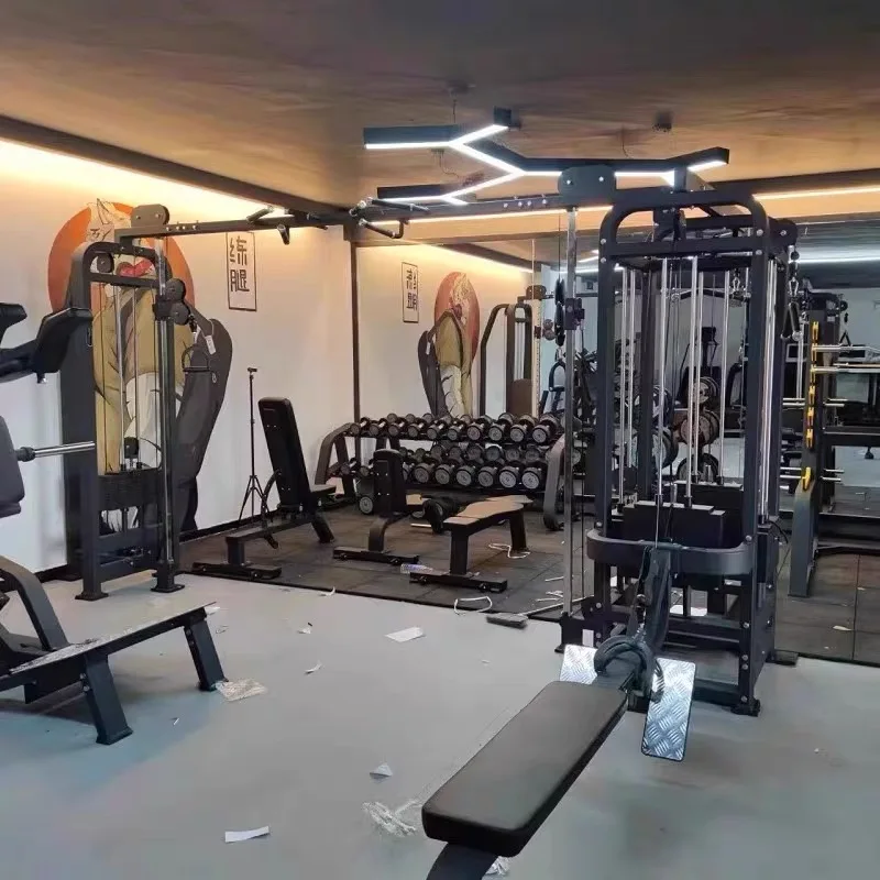 SK most popular gym Multi Jungle 8 Station Gym Trainer factory supplier fitness equipment