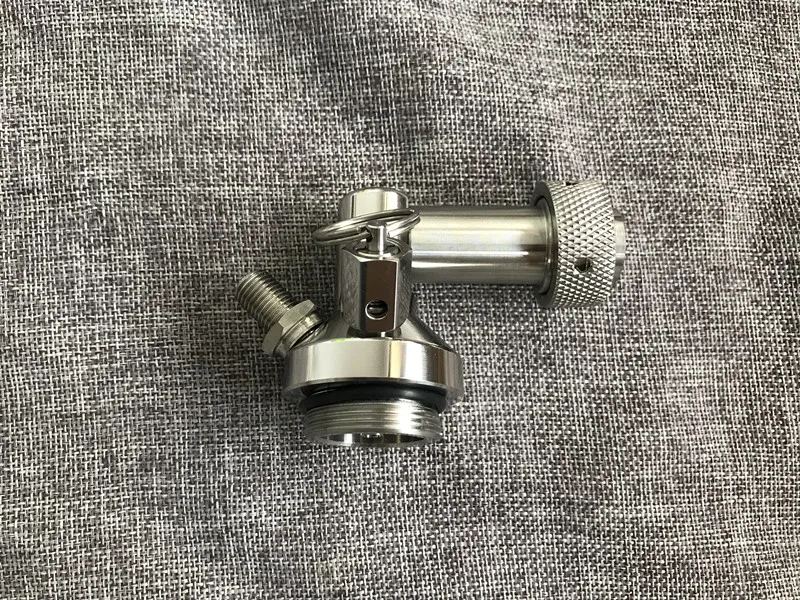 2L Stainless Steel Beer Dispenser Mini Keg Tap for Homebrew Spear Craft Growler spear body only fit Adjustable Beer Tap
