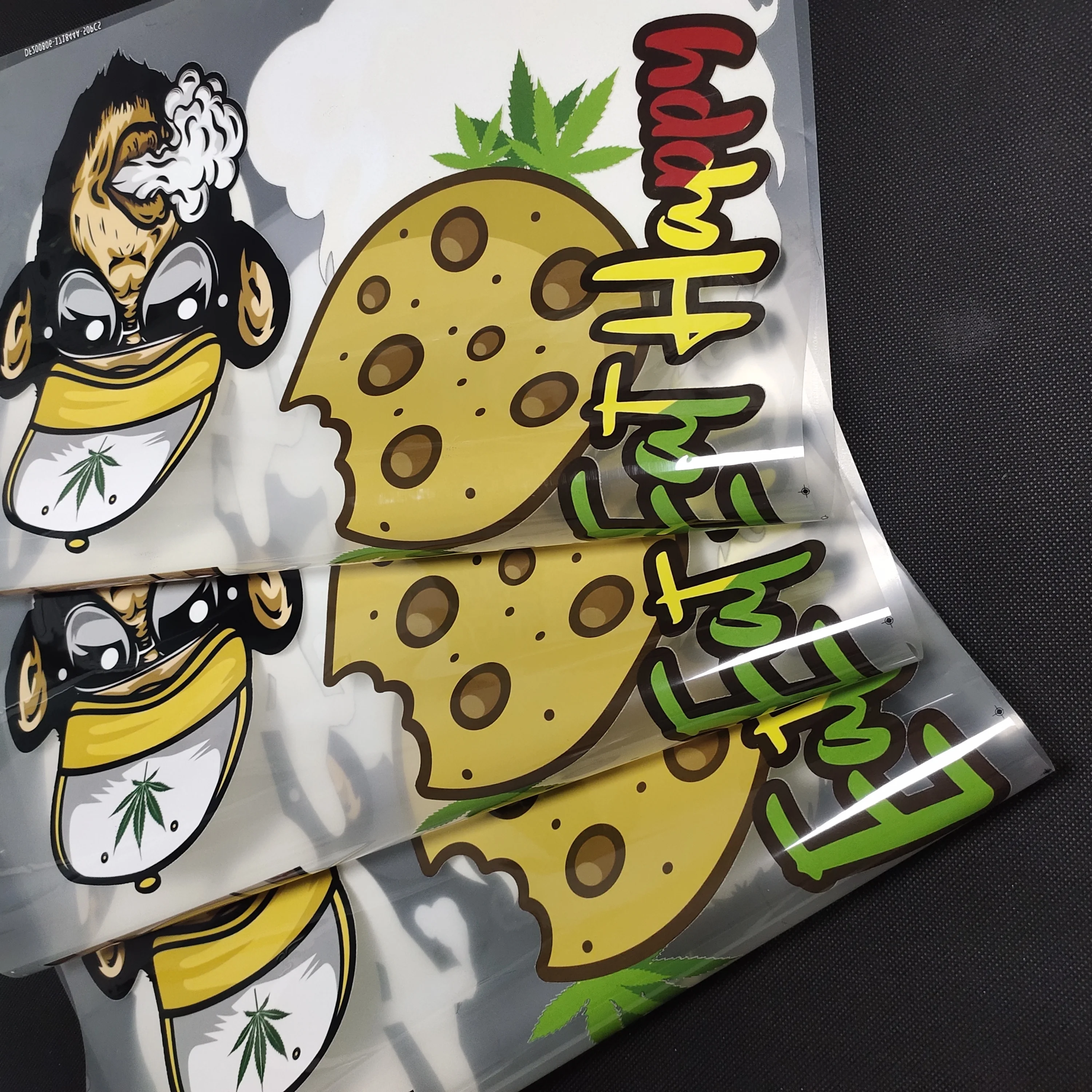  good washing hot peeling powder glue backing custom full color plastisol heat transfers logo for cotton mix t