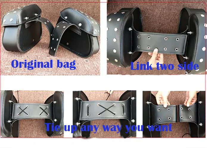 Leather Saddle Bag Other Motorcycle Accessories