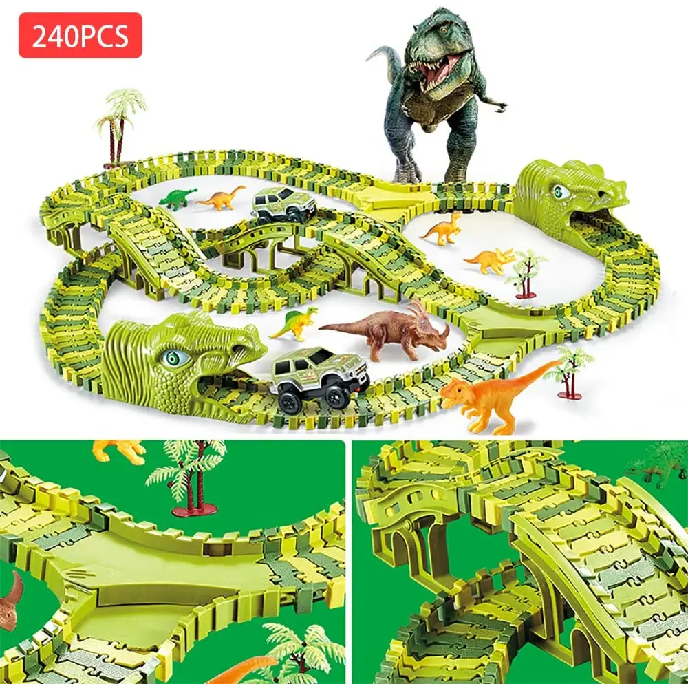 240 шт. Набор для игры на гибкой трассе