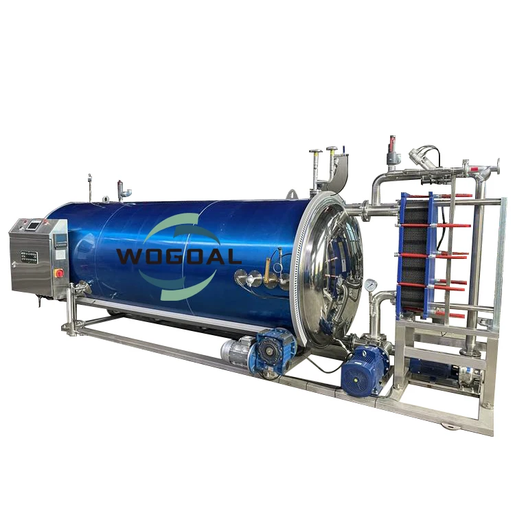 High efficiency food autoclave sterilizing machine