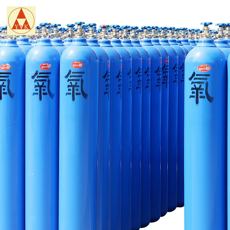 Wholesale Oxygen Cylinder 40 Liter Oxygen Tank Industrial Oxygen Cylinder Tanks