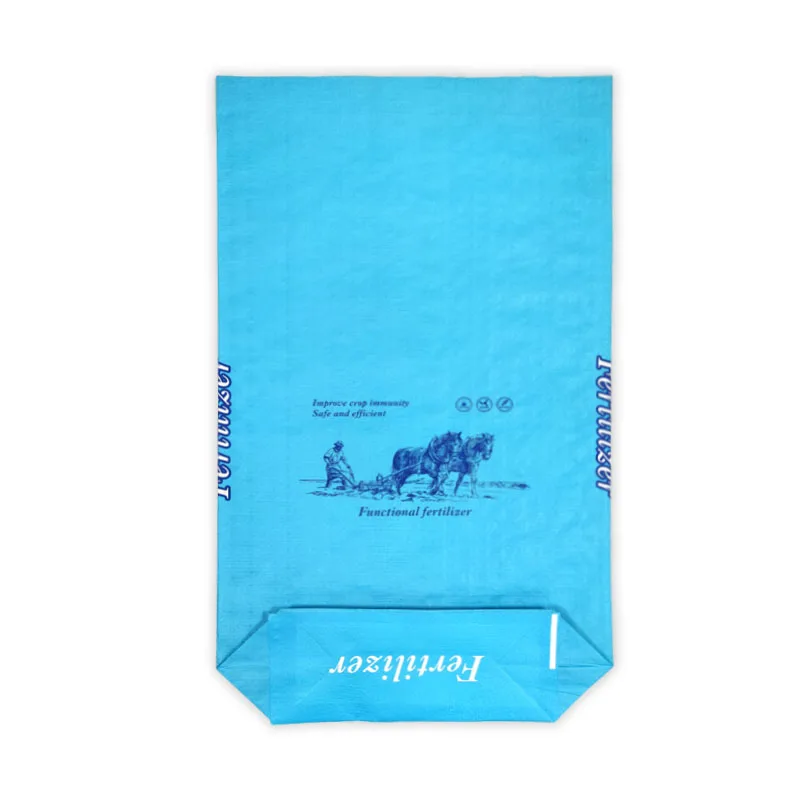 empty 10 kg custom printed chemical fertilizer bag custom 25kg pp woven bag soil fertilizer packaging