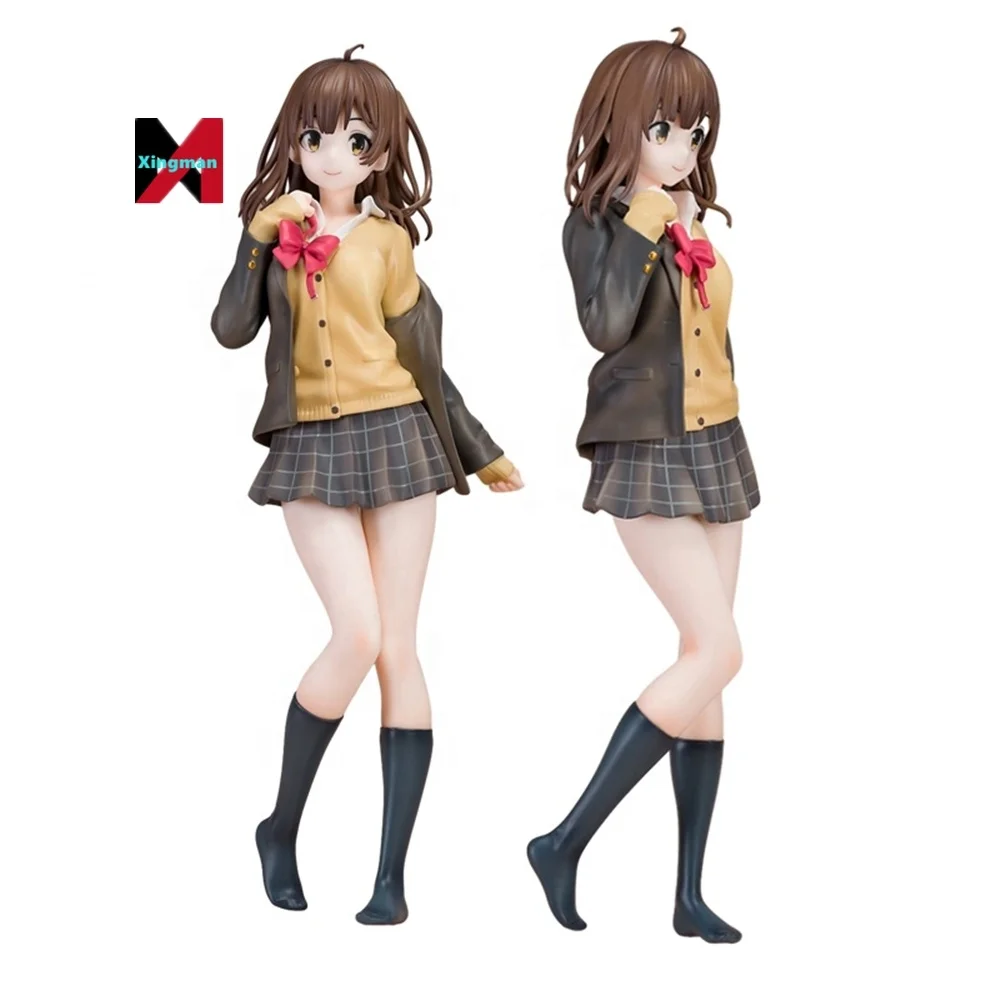 26Cm Anime Shaved Then I Brought A High School Girl Home Kawaii Products Sayu PVC Collection Model Doll Action Figure Toys Gifts