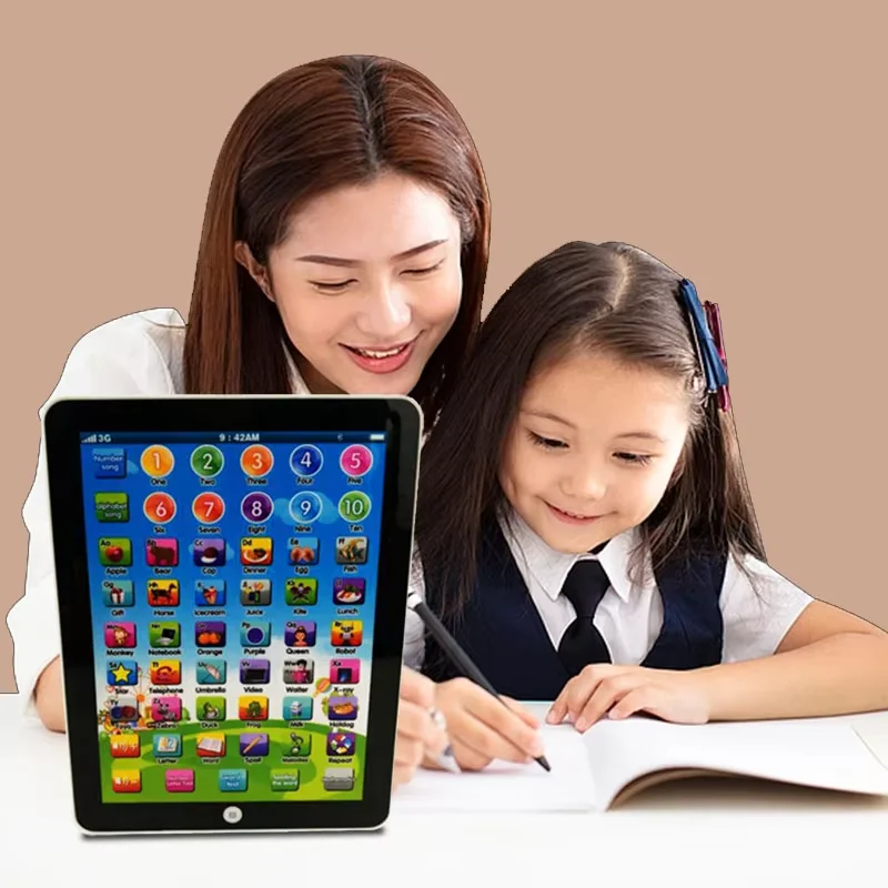 Mini Baby English Educational Learning Toys Laptop Tablet Learning Toys For Children anime figures wholesale Education