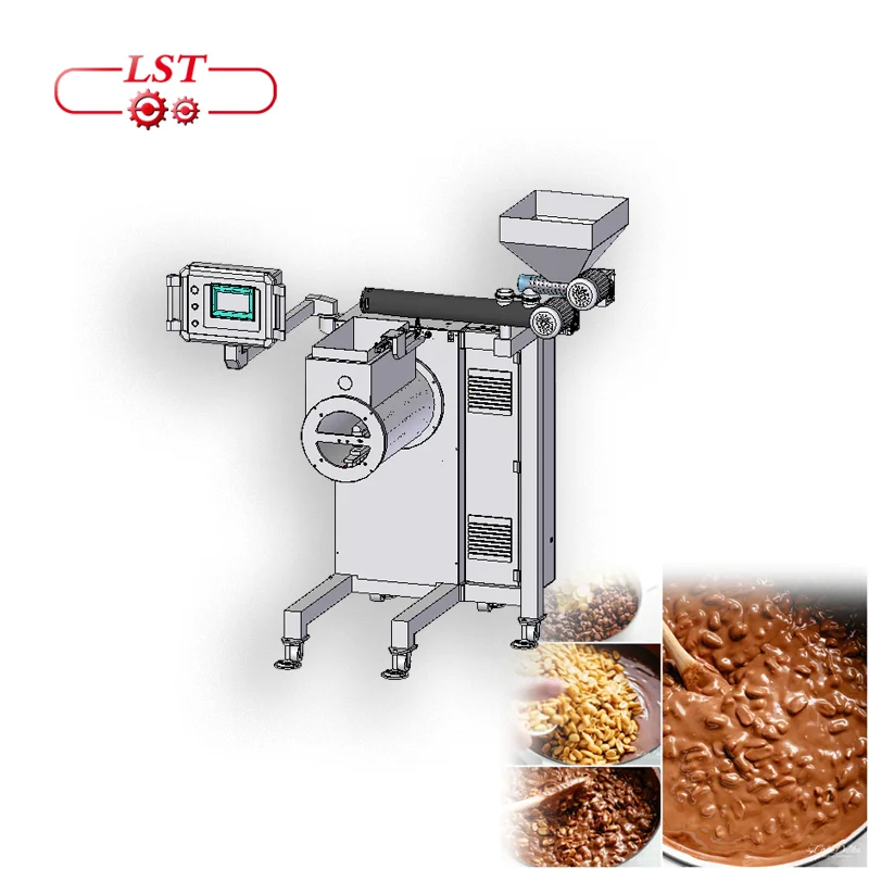 New design chocolate depositor chocolate cluster nuts chocolate making machine