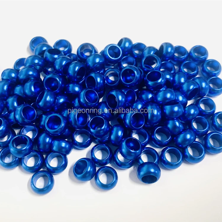 Wholesale High quality circular type aluminium bird rings 5.5mmmm Aluminium bird Leg Bands Canary Leg Bands