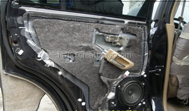 Car door upholstery fabric 2 mm 30 mm car upholstery roof fabric car upholstery felt fabric black gray white red brown felt