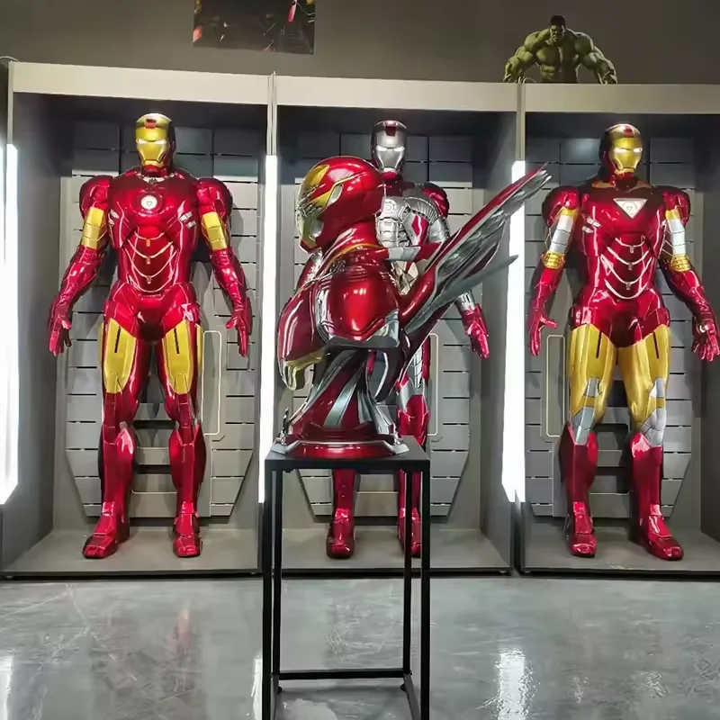 Marvel фигурка супергероев статуя человека-паука в натуральную величину скульптура