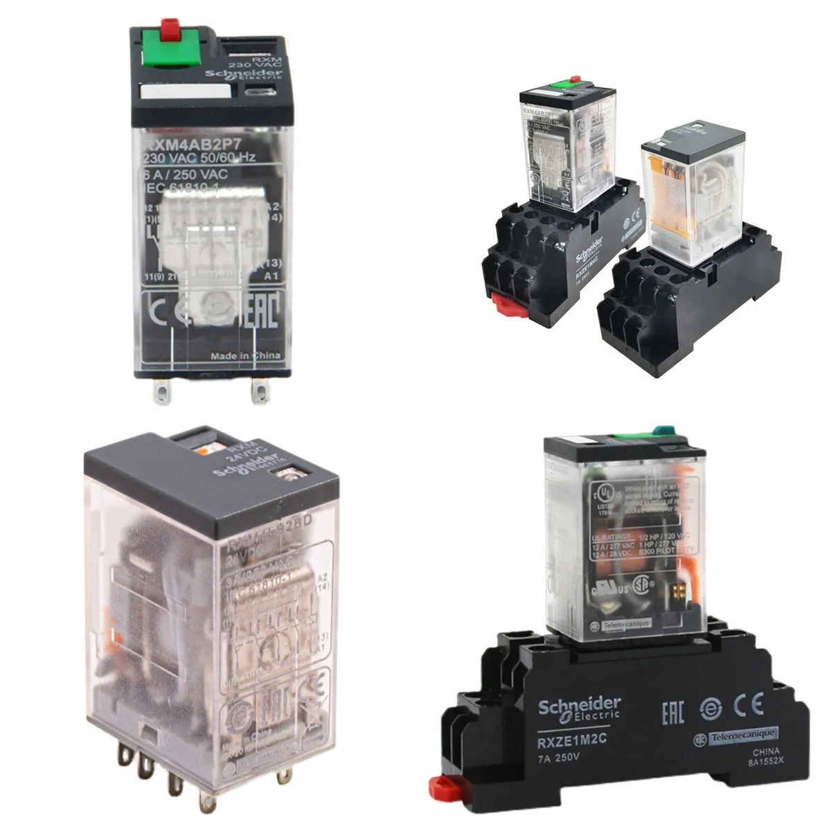 Оригинальное промежуточное реле RXM2AB1MD 12A DC220V миниатюрное реле