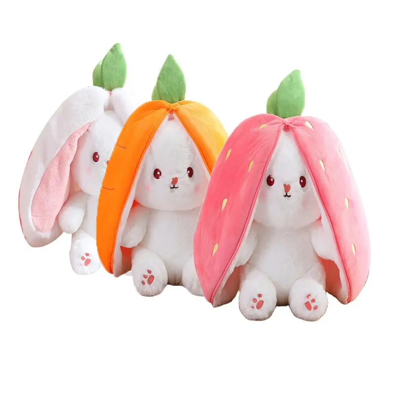 carrot bunny plush
