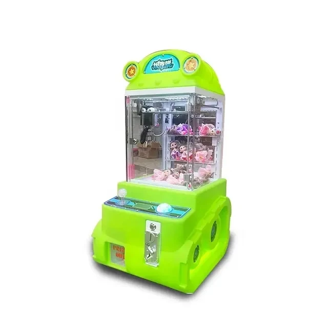 Hot sale Coin-operated mini maquinas Tanks Man Mini Claw Crane Machine doll machine for Kids
