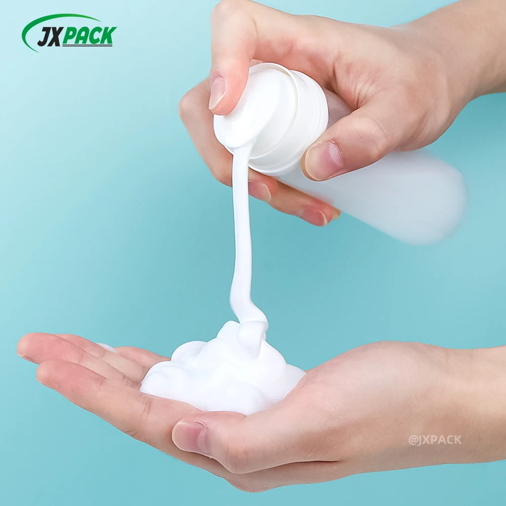 Eco friendly  Soap Foaming Bottle Cosmetic Dispenser Foam Pump Plastic Bottle Travel Empty Container