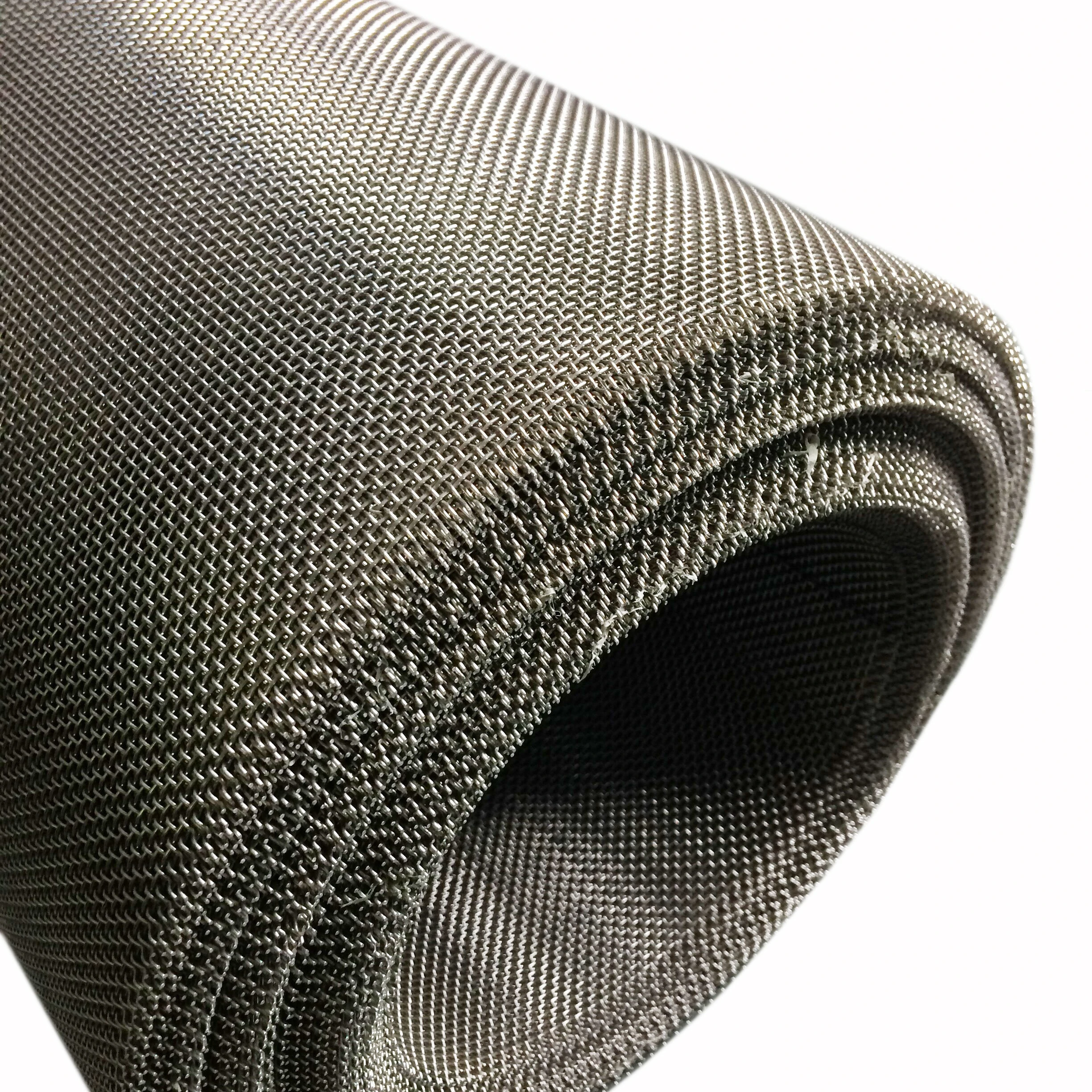 5 10 20 25 50 60 70 80 100 Micron Ultra Fine Cheap 304 316 316L Stainless Steel Woven Wire Mesh For Filter Mesh Cloth