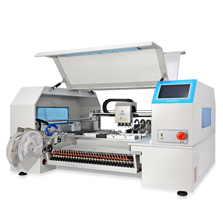 SMT equipment CHMT560P4 4 heads desktop pick and place machine