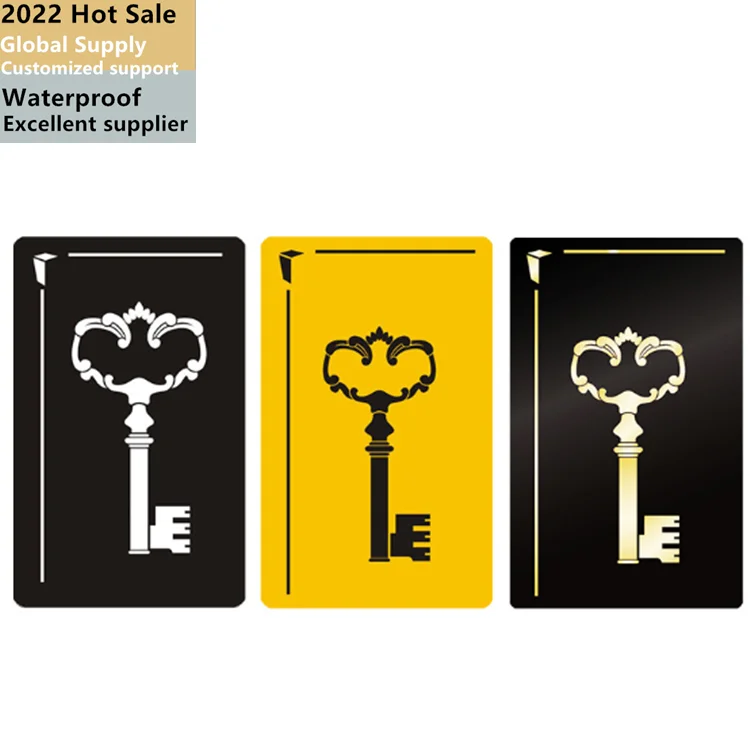 2022 Customizable Temic M 1k Ev 1 F08 Rfid Hotel Key Cards Pvc Cards