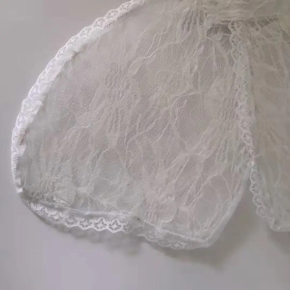 2019 new coming kids fairy party double  gauze lace butterfly wings for party halloween decoration