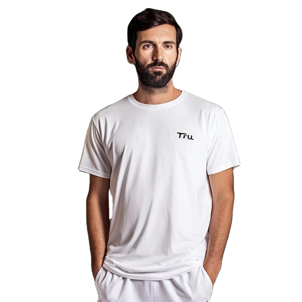 65 polyester 35 cotton custom logo t shirt