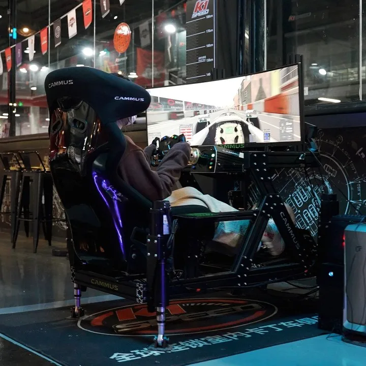 CAMMUS рулевое колесо игровой автомобиль Sim гоночный симулятор силы вождения прямой привод колесная база с педалями для ПК