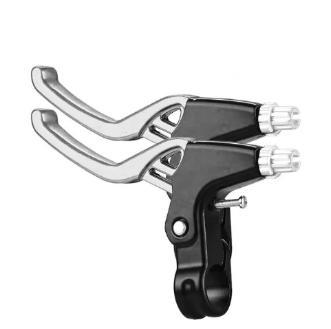 1Pair Universal Bicycle Brake Lever Aluminium Alloy Bicycle Brake Handle Mountain Road Bike V-Brake Lever Cycling Accessories