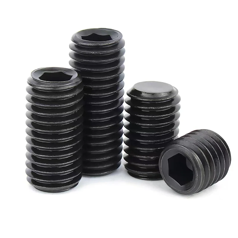 Carbon steel Stainless steel  Hexagon socket set screws grub screw grub set screw