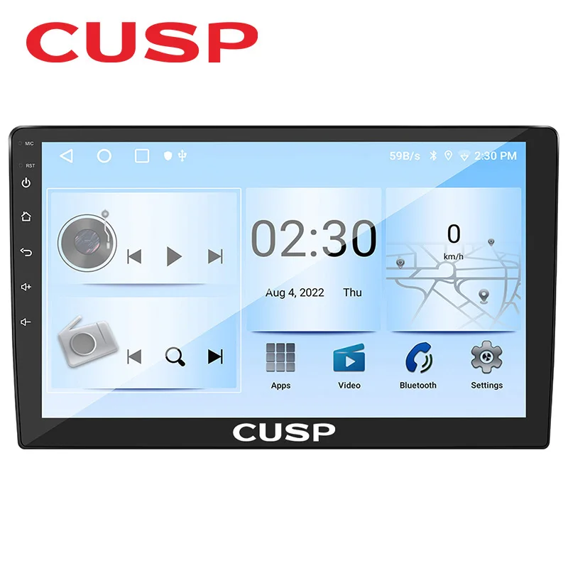 Top Sales And Fashion Universal Multimedia GPS Navigation 10.4'  Android 13 Car Stereo Radio Car Play For All Kinds Of Cars