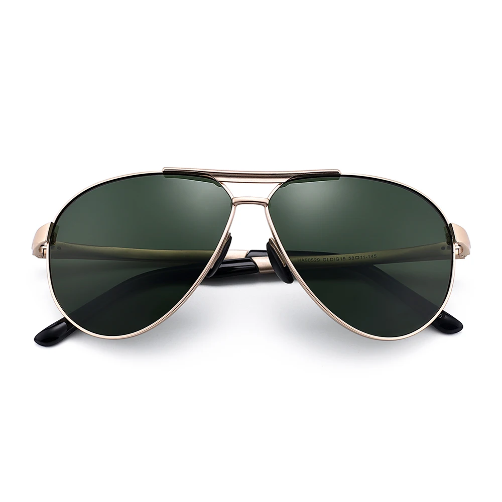 FH17216 linhai car yellow tinted polarized lens  mirror sunglasses