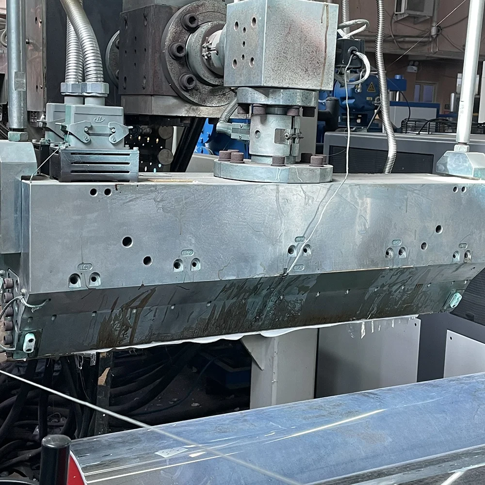 TJP-750 Automatic Double-screw Flat Plastic Waste Recycle Pet Sheet Extrusion Machine Production Line