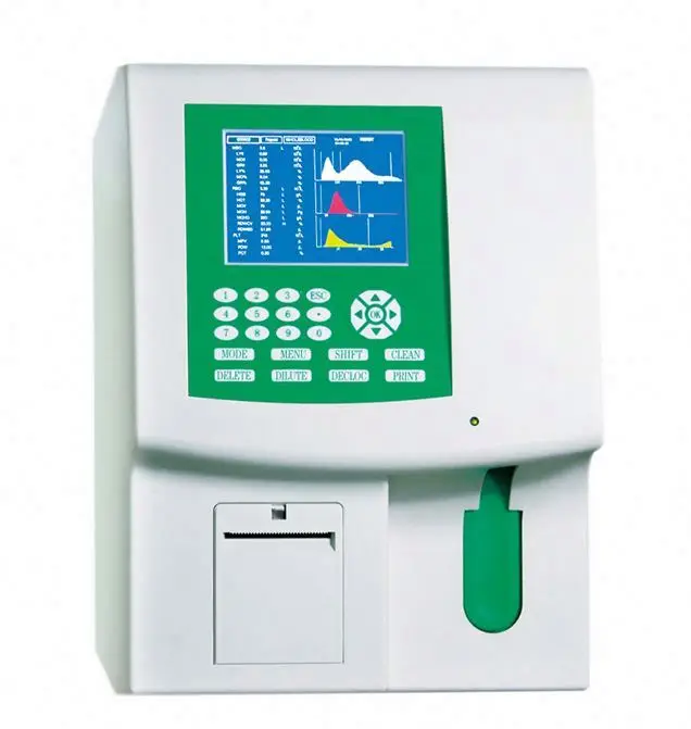 Hematology analyzer 3 parts analyzing blood test results blood lead analyzer hematology