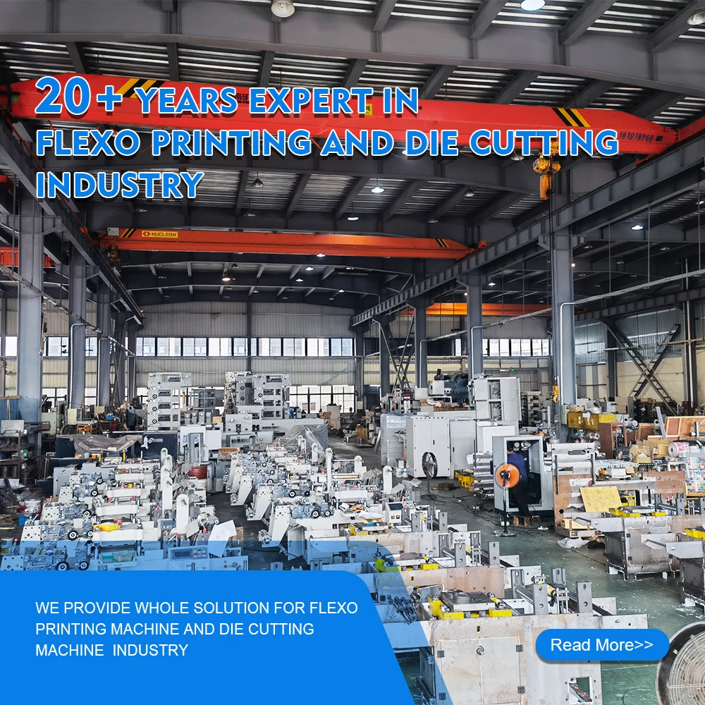 RY-650B High Speed Automatic Multifunctional Paper Cup Flexographic Printing Machine for Manufacturing Plant