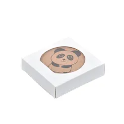 Wholesale Nature Color Blank Customized Drink Cork Placemats and Cork Coaster with Paper Box