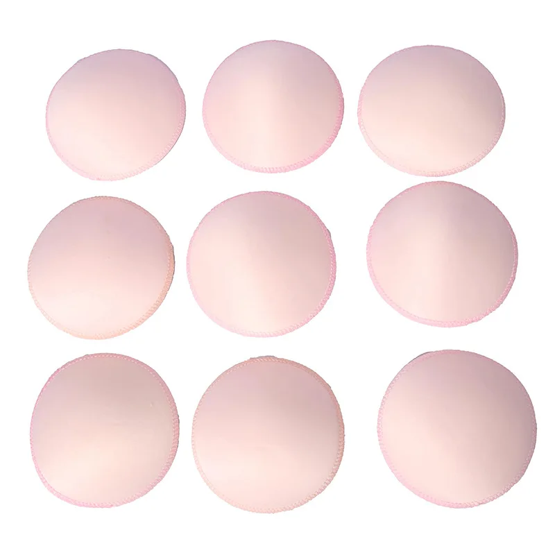 Mum Washable Waterproof Pregnant Bamboo Terry Breasting Pad Lactation Nursing Pads Washable Reusable Wholesale 3D  sponge