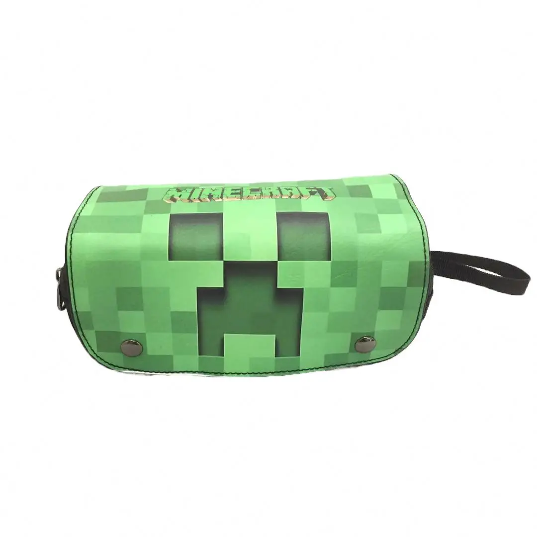 Amazon hot sale game Minecraft student wallet Creeper wallet storage Key Coin card