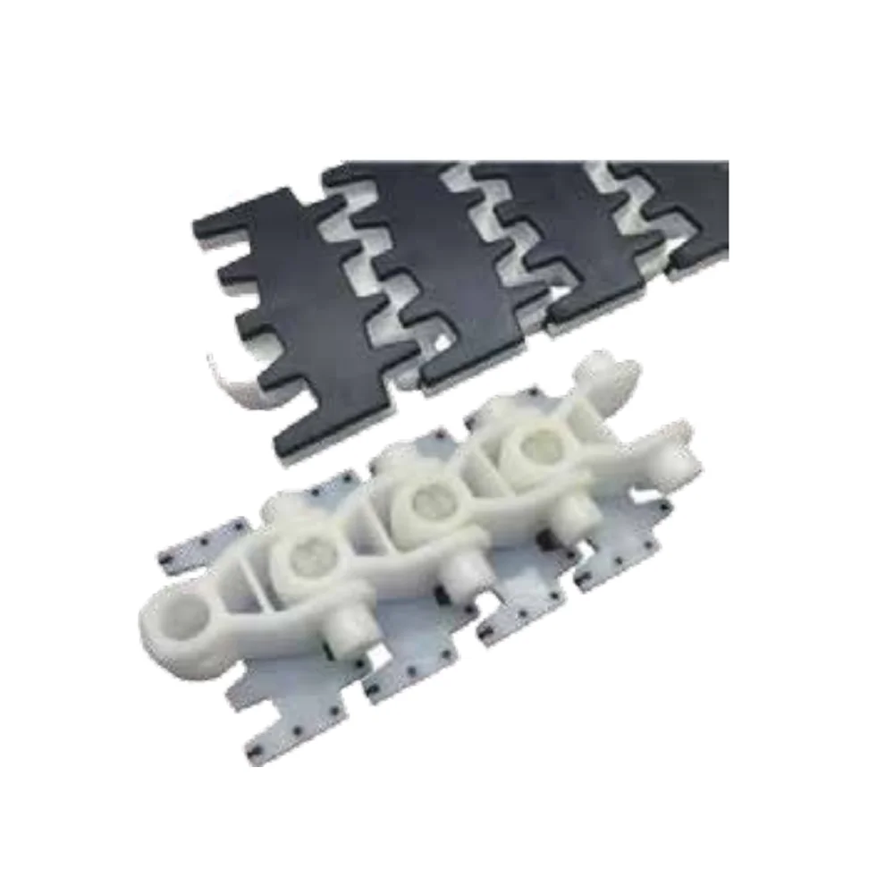 OEM ODM Service Inclined Sideflex Plastic Finger Flexible Conveyor Chains With 1 Year Warranty