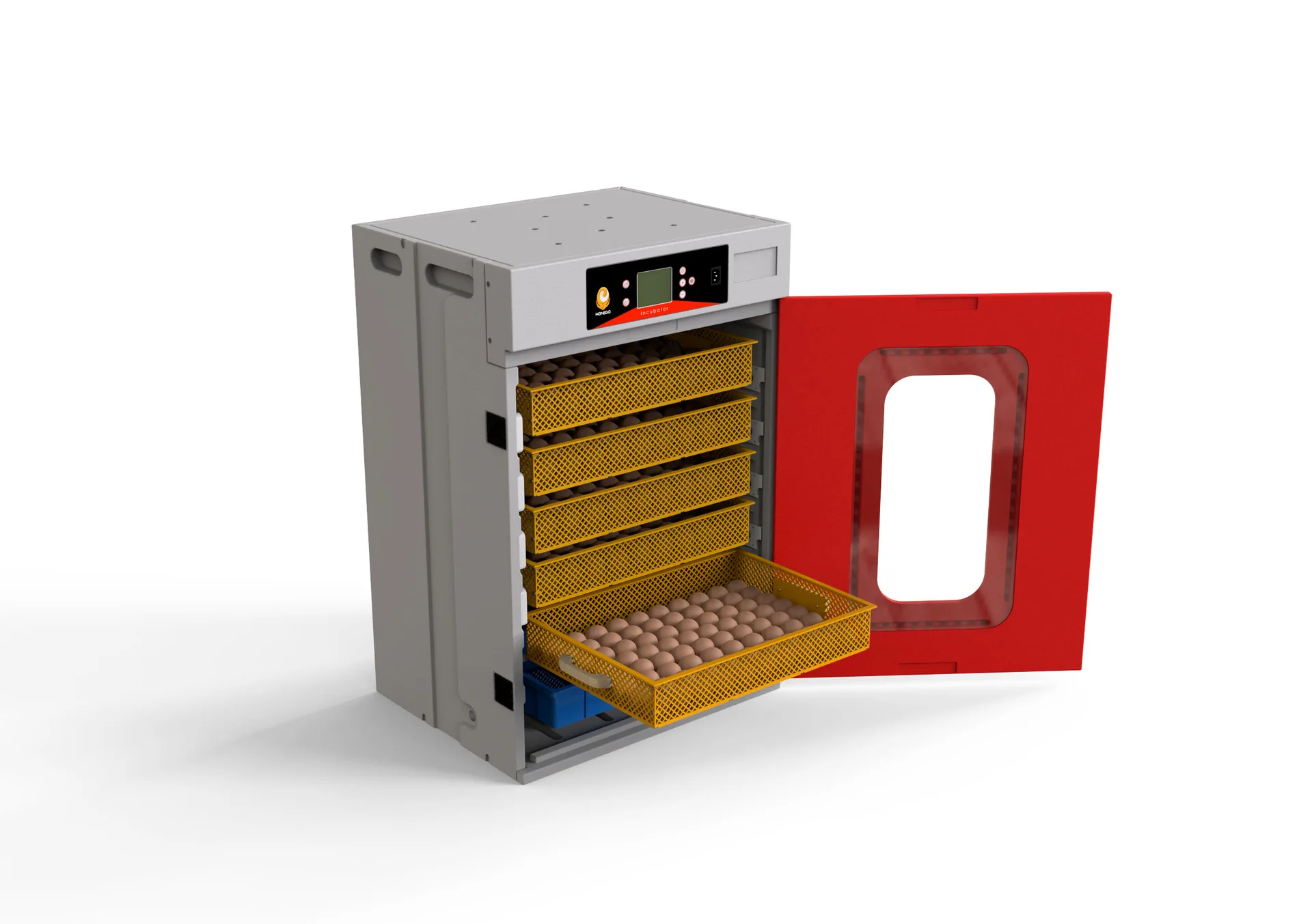 Tigarl коммерческий 400-1000 инкубатор для яиц установлен с солнечными панелями вентилятор 220 В