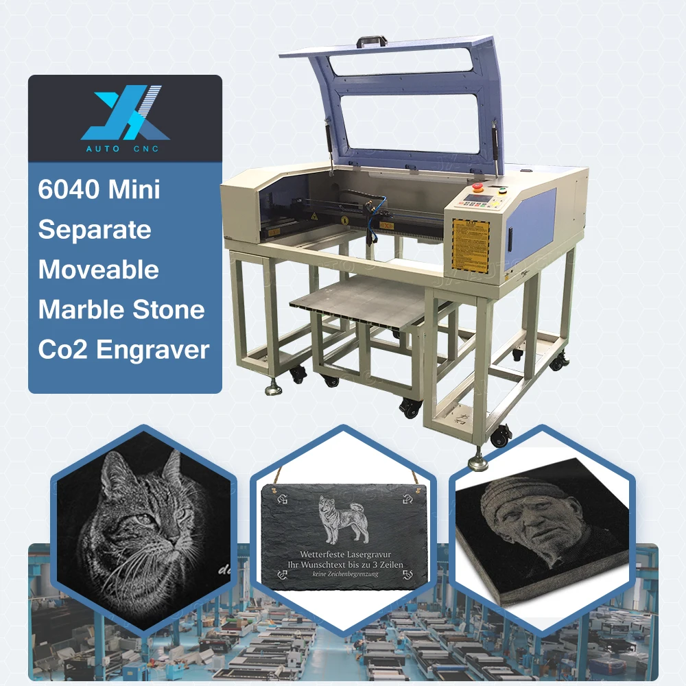 JX portable stone laser engraving machine granite stone laser engraving machine