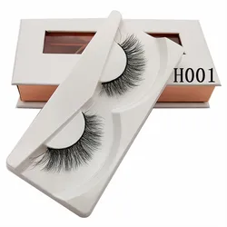 Custom Wholesale Natural Fake Eyelashes Horse Hair Eyelashes Vendor