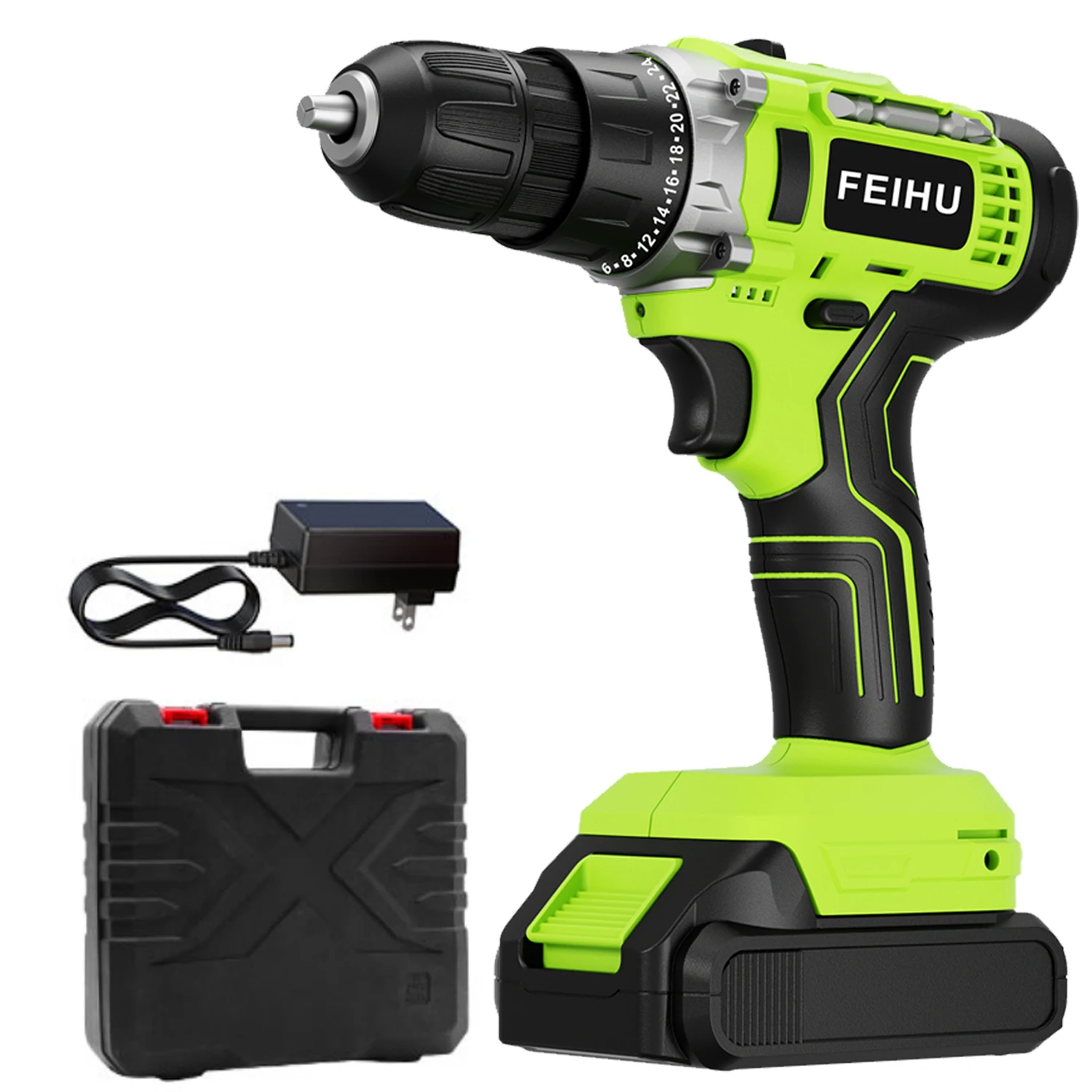 FEIHU New Arrival Cordless Drill for DIY Drilling Wireless Mini Lithium Battery Tool  12V/ 20V Cordless 10MM Drills