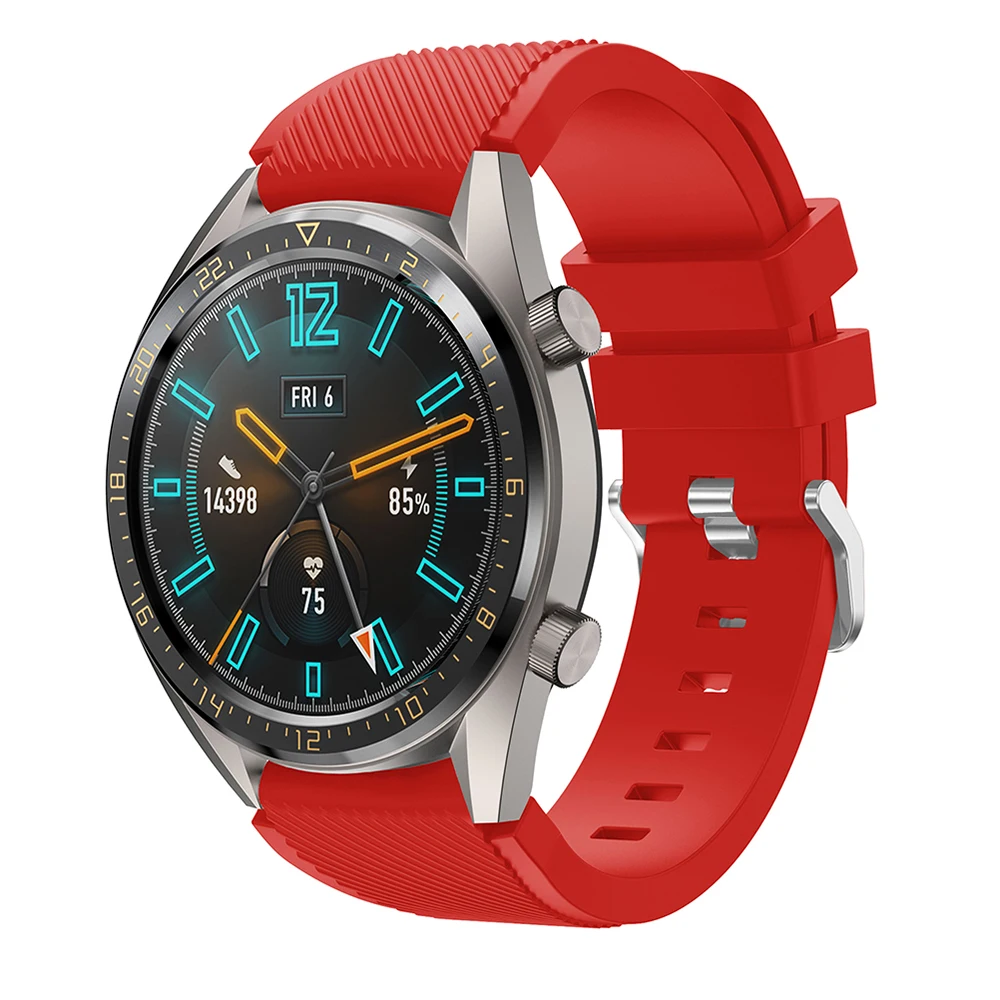 Ремешок спортивный для смарт-часов Huawei watch GT сменный Браслет наручных часов 46 мм аксессуары