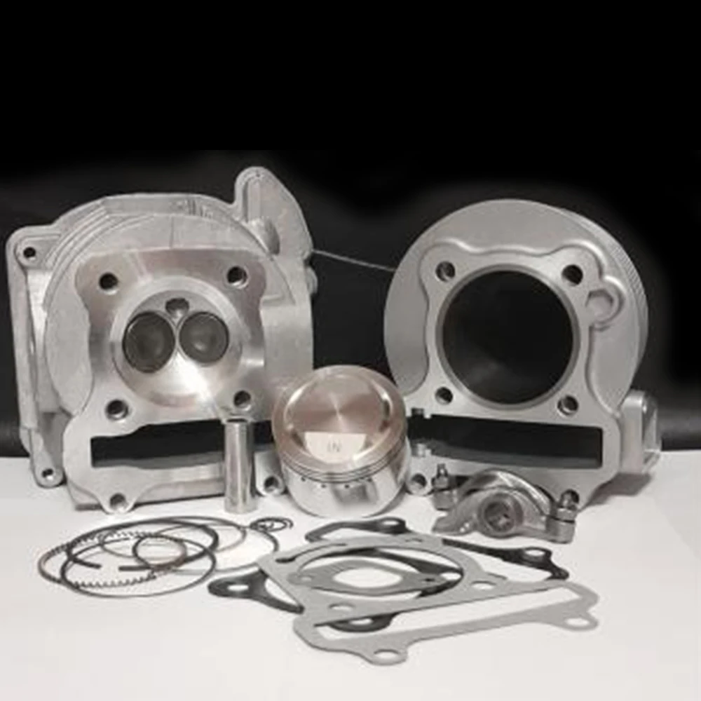 Scooter Cylinder Kit Assembly Cylinder Head Performance Kit GY6 120cc Modification Upgrade 52mm Engine Cylinder