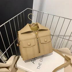 Jacket Designer Hand Bags Crossbody Purses Women Shoulder Tote Bag Girls Square Handbags Three-dimensional Jacket women bags