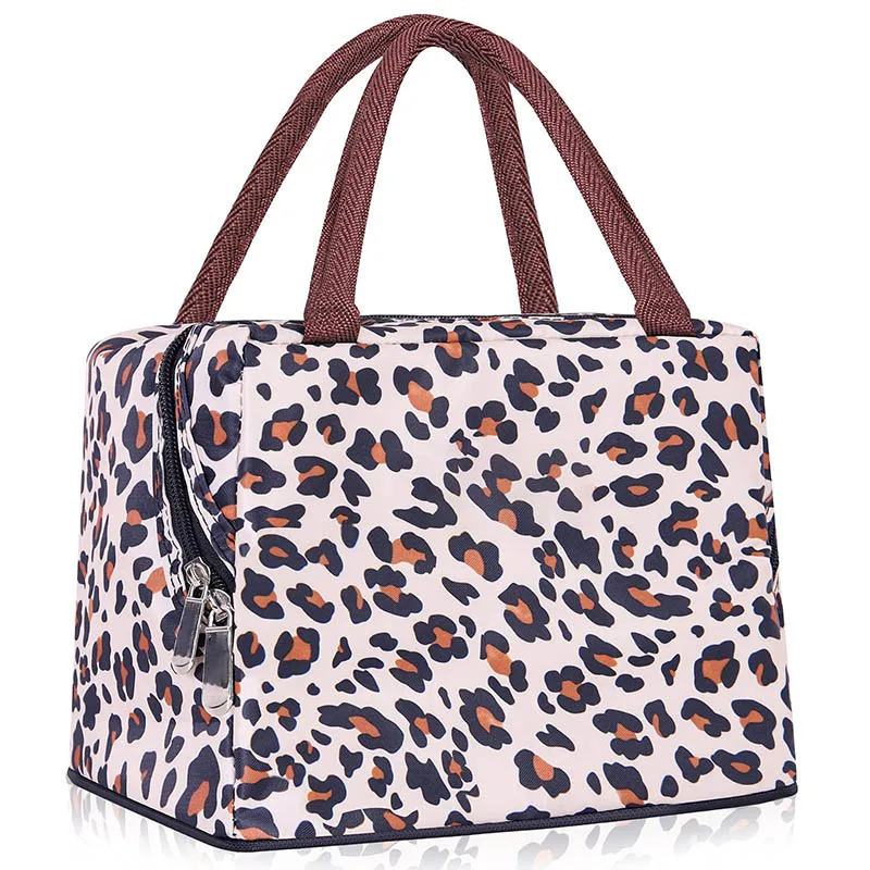 Lunch bag large capacity insulated cooler backpack outdoor picnic student lunch bag