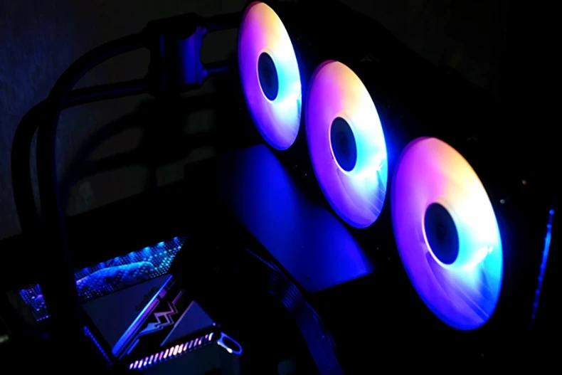 With RGB Fans PC Cabinet Gaming Computer Case Towers